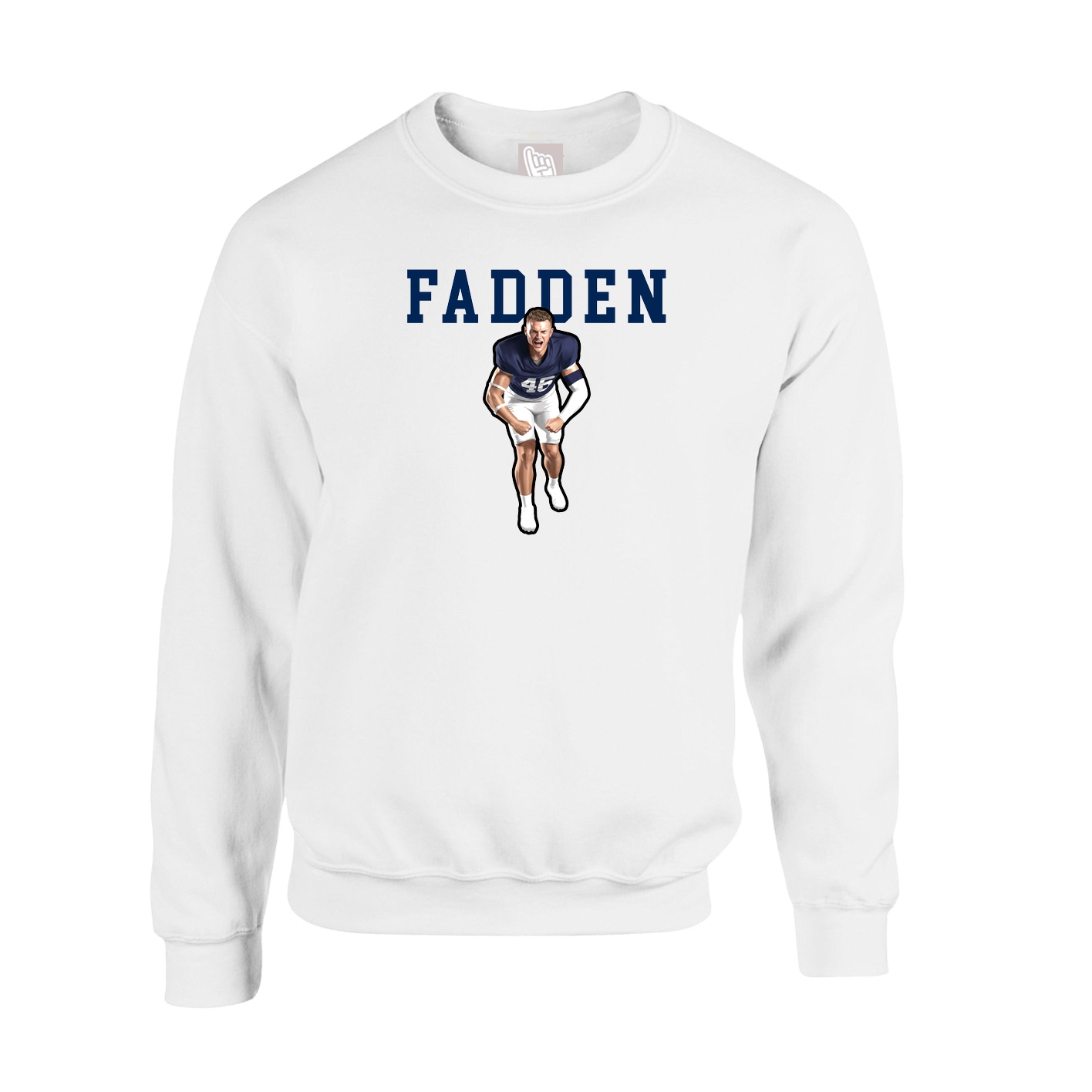 Fleece Crew — Shirsey in White