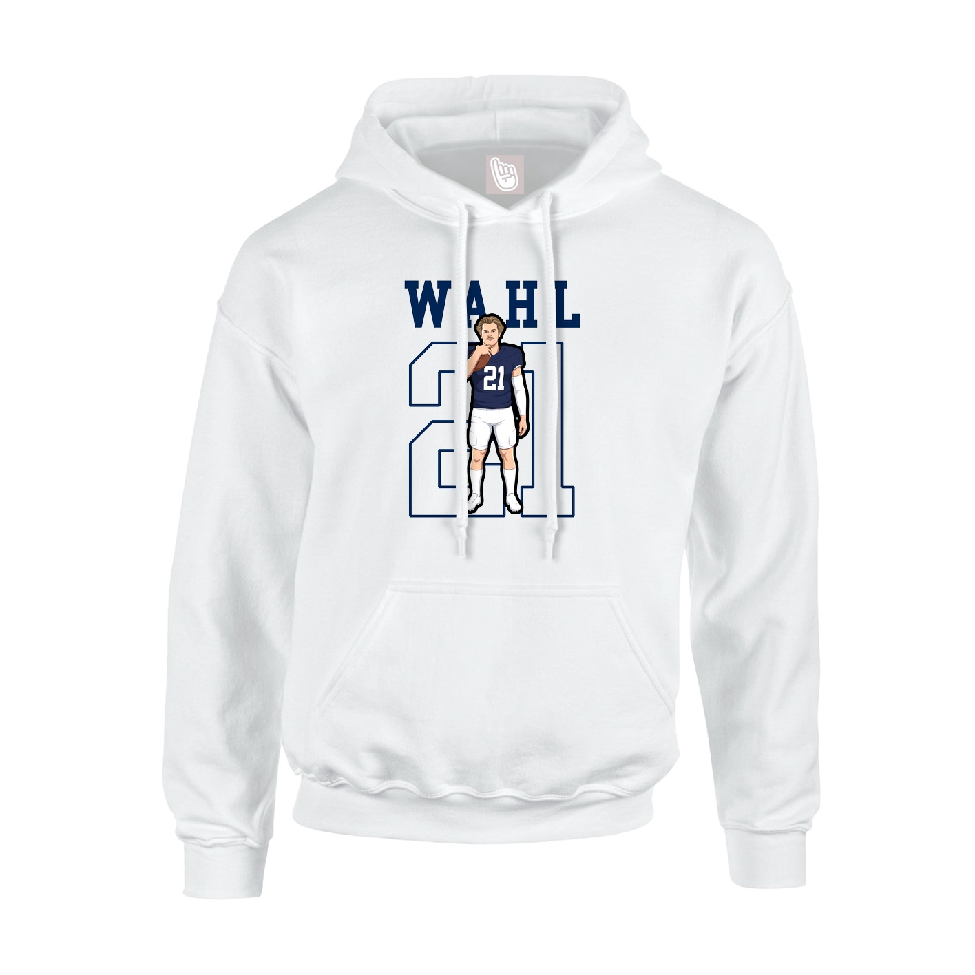 Hoodie — Shirsey in White