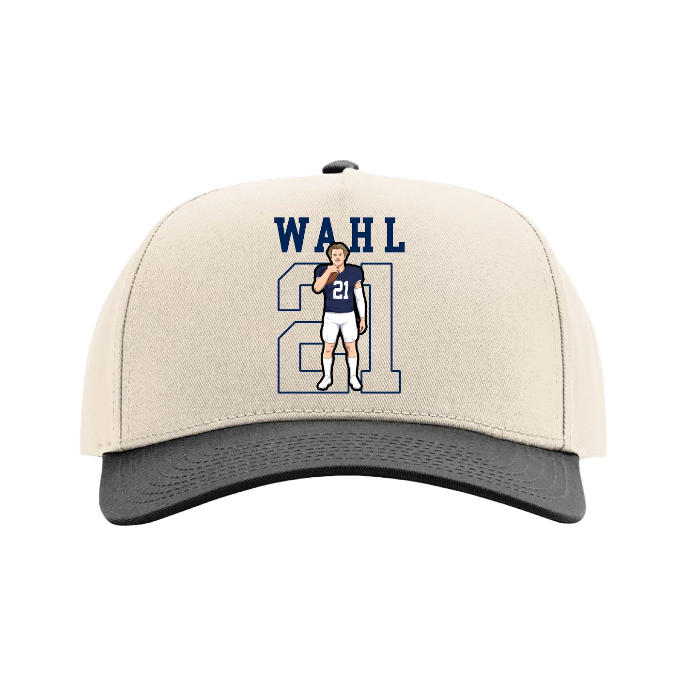 Full Fabric Five-Panel Champ Cap