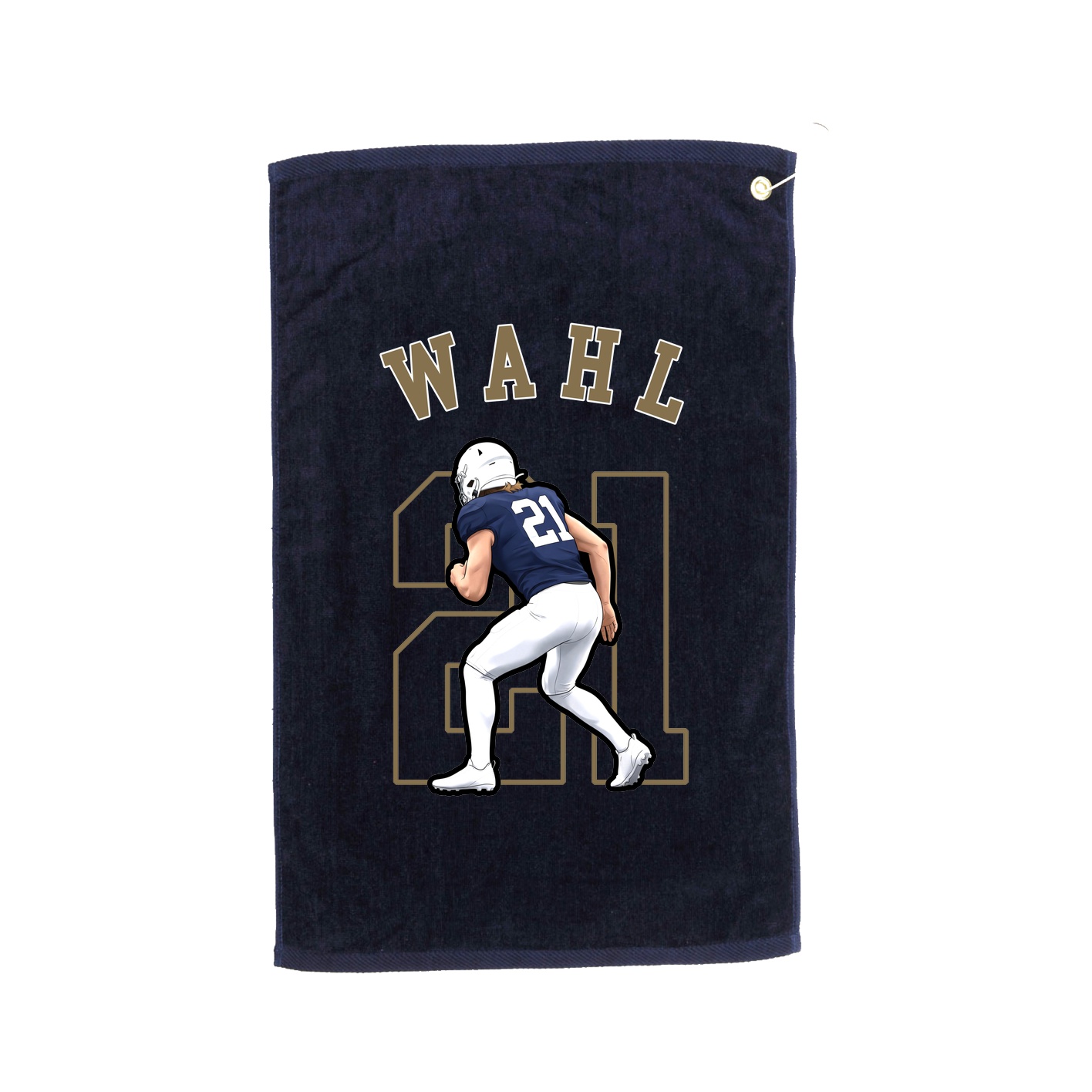 Golf Towel — Shirsey Arch in Navy