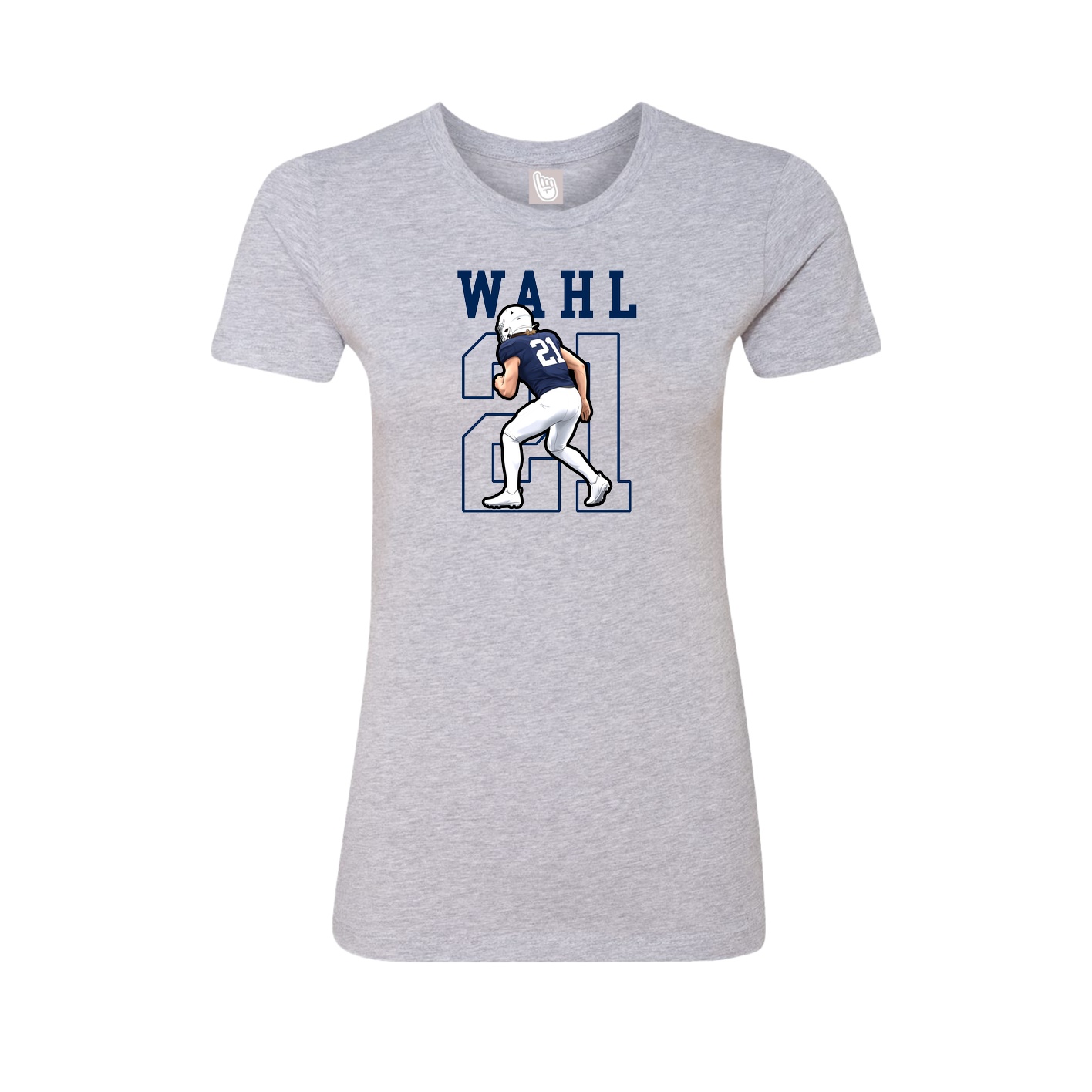 Fitted Women's Tee — Shirsey in Grey