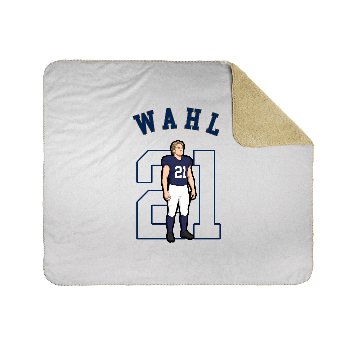 Throw Blanket — Shirsey Arch in White