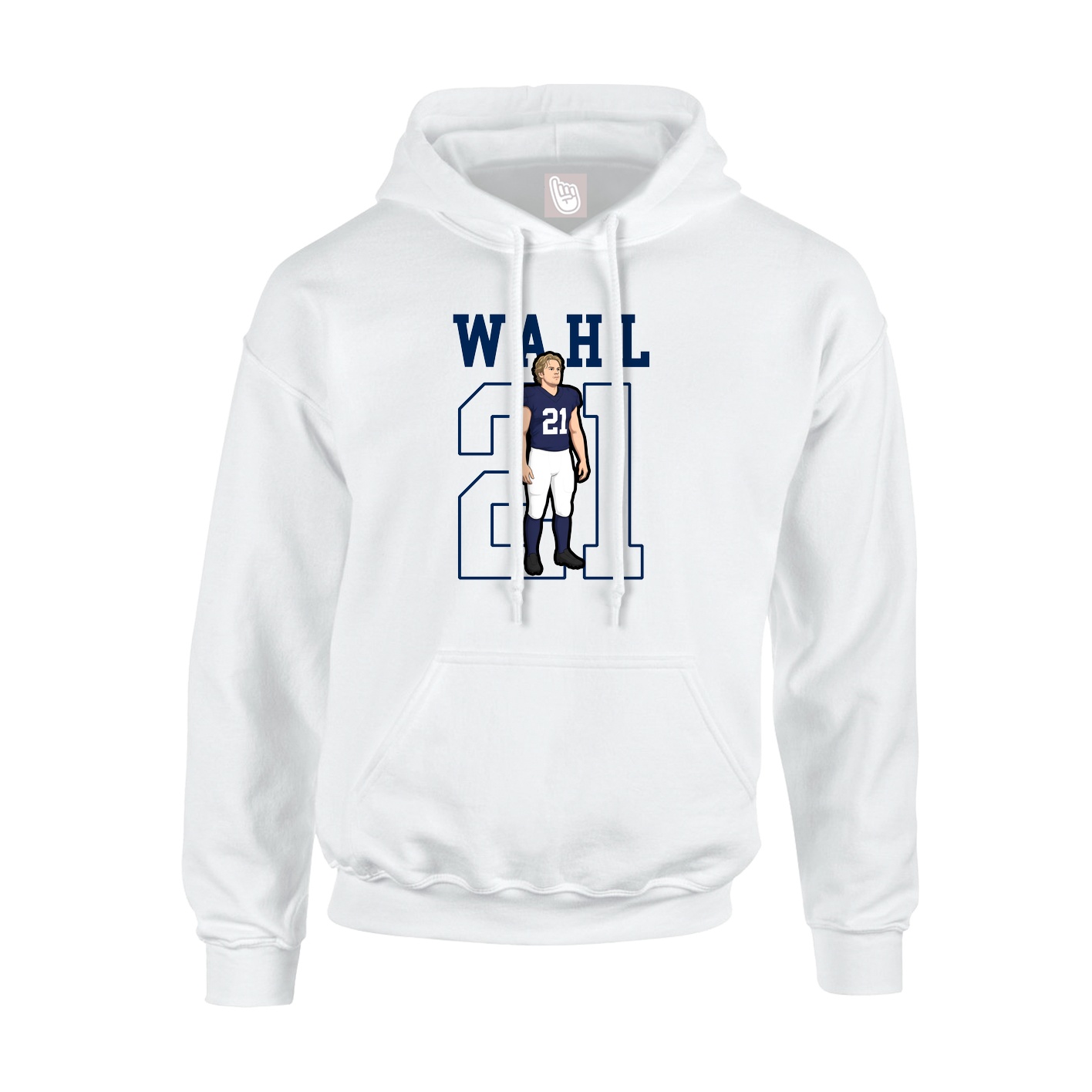 Youth Hoodie — Shirsey in White