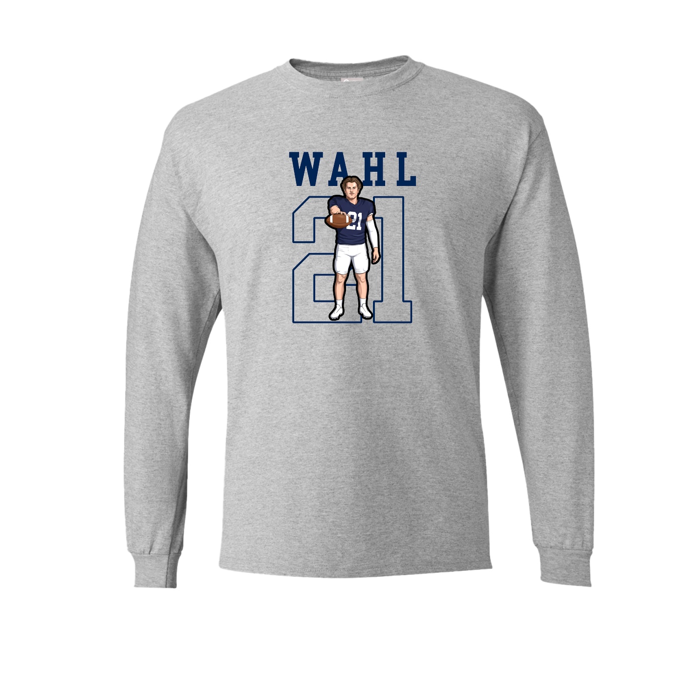 Long Sleeve Tee — Shirsey in Grey