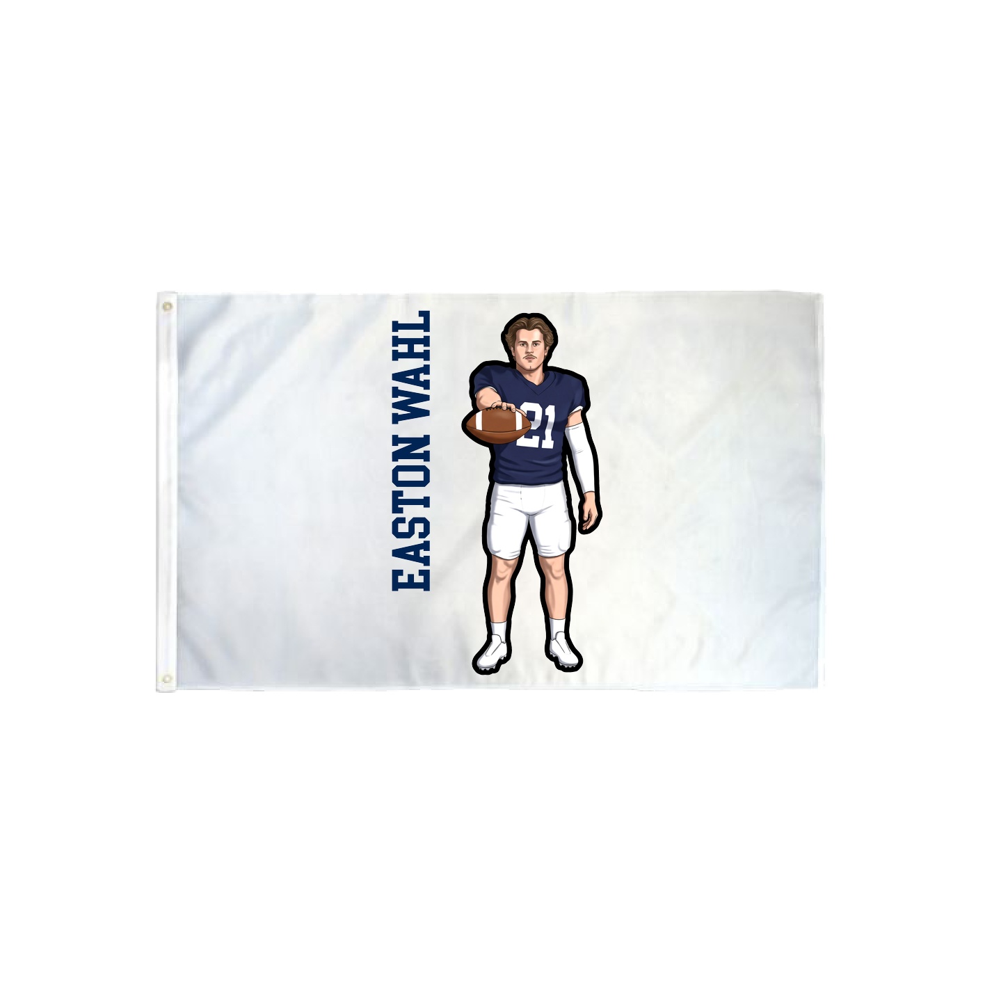 3x5 Flag — Name Vertical in Classic