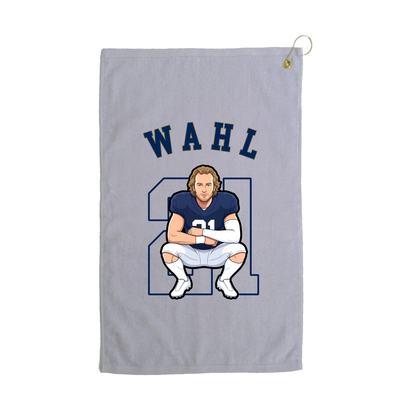 Golf Towel — Shirsey Arch in Grey