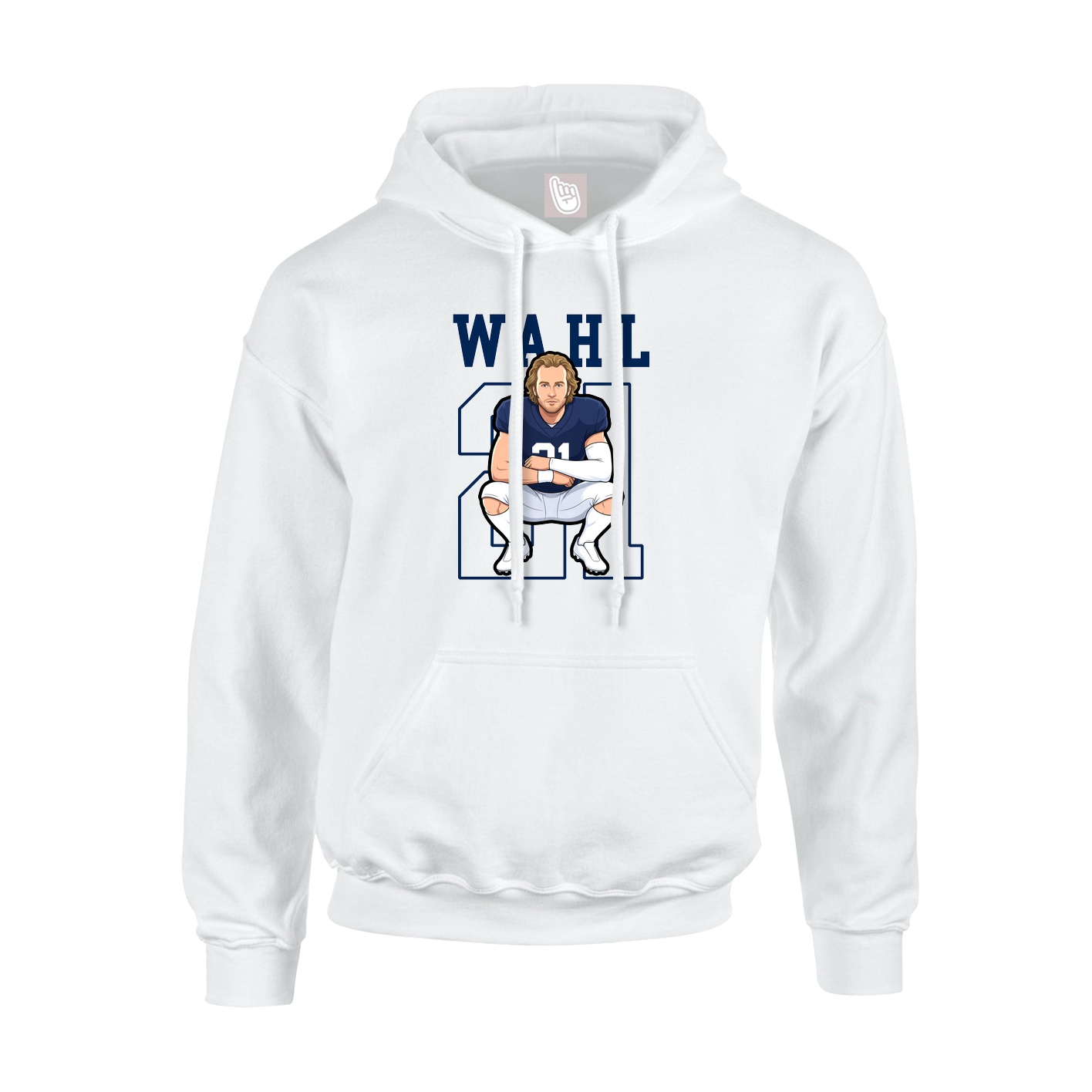 Hoodie — Shirsey in White