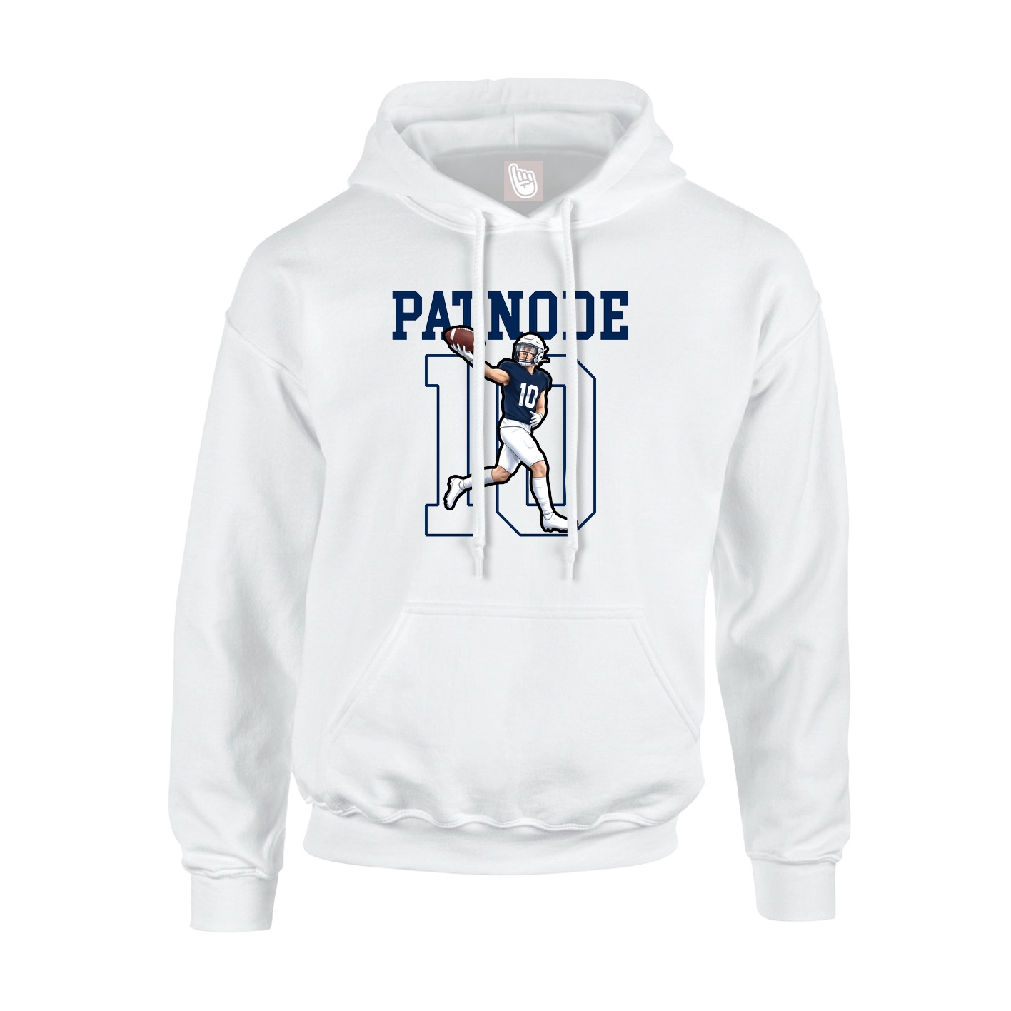Youth Hoodie — Shirsey in White