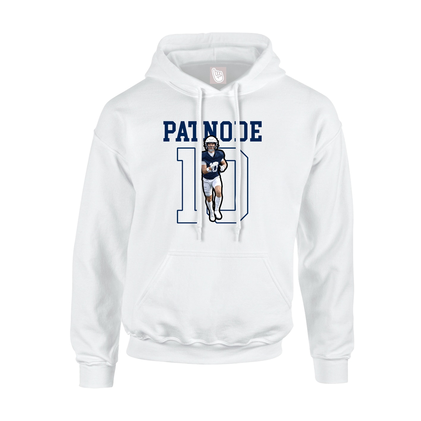 Youth Hoodie — Shirsey in White