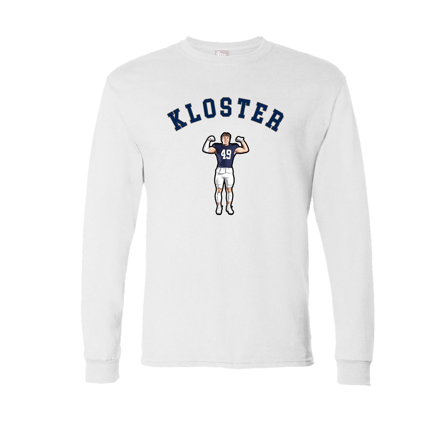 Long Sleeve Tee — Shirsey Arch in White
