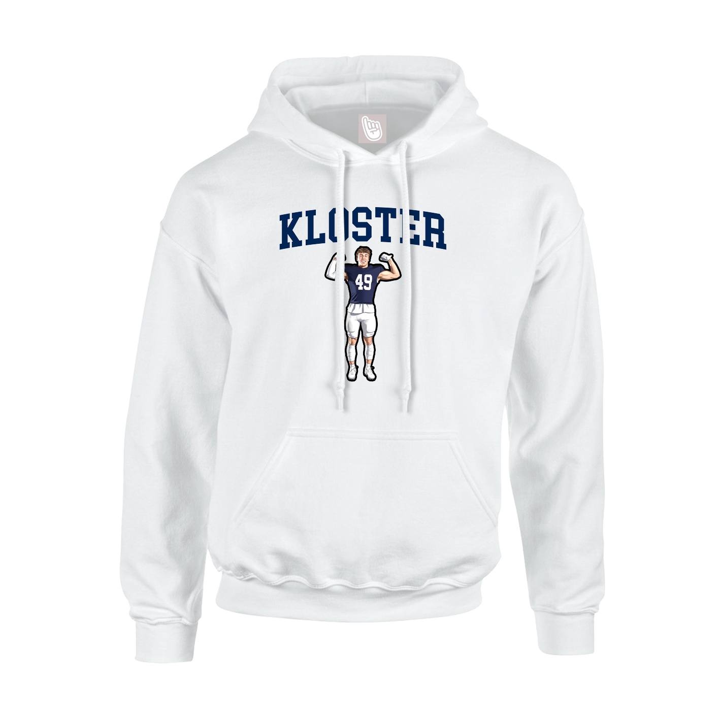 Hoodie — Shirsey in White
