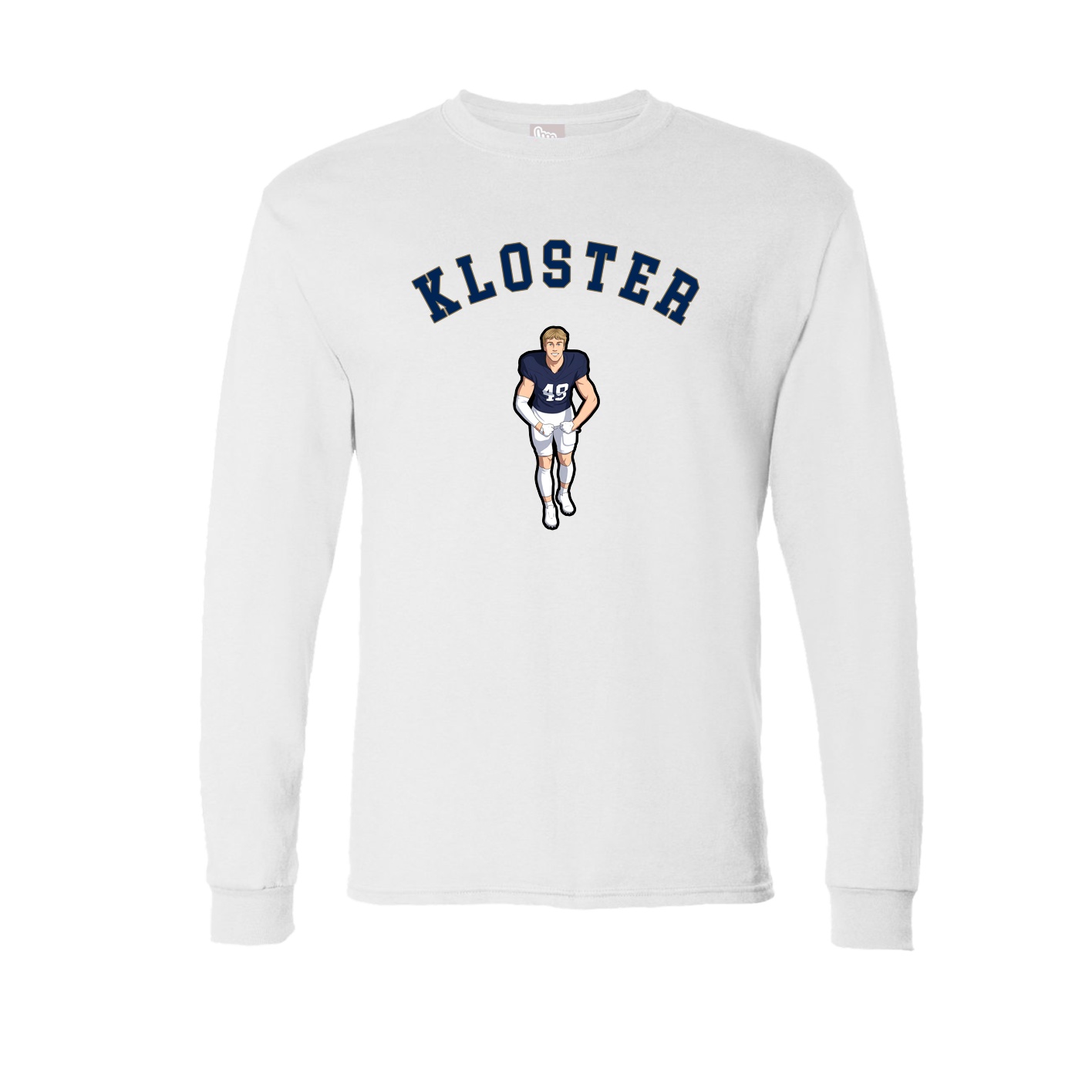 Long Sleeve Tee — Shirsey Arch in White