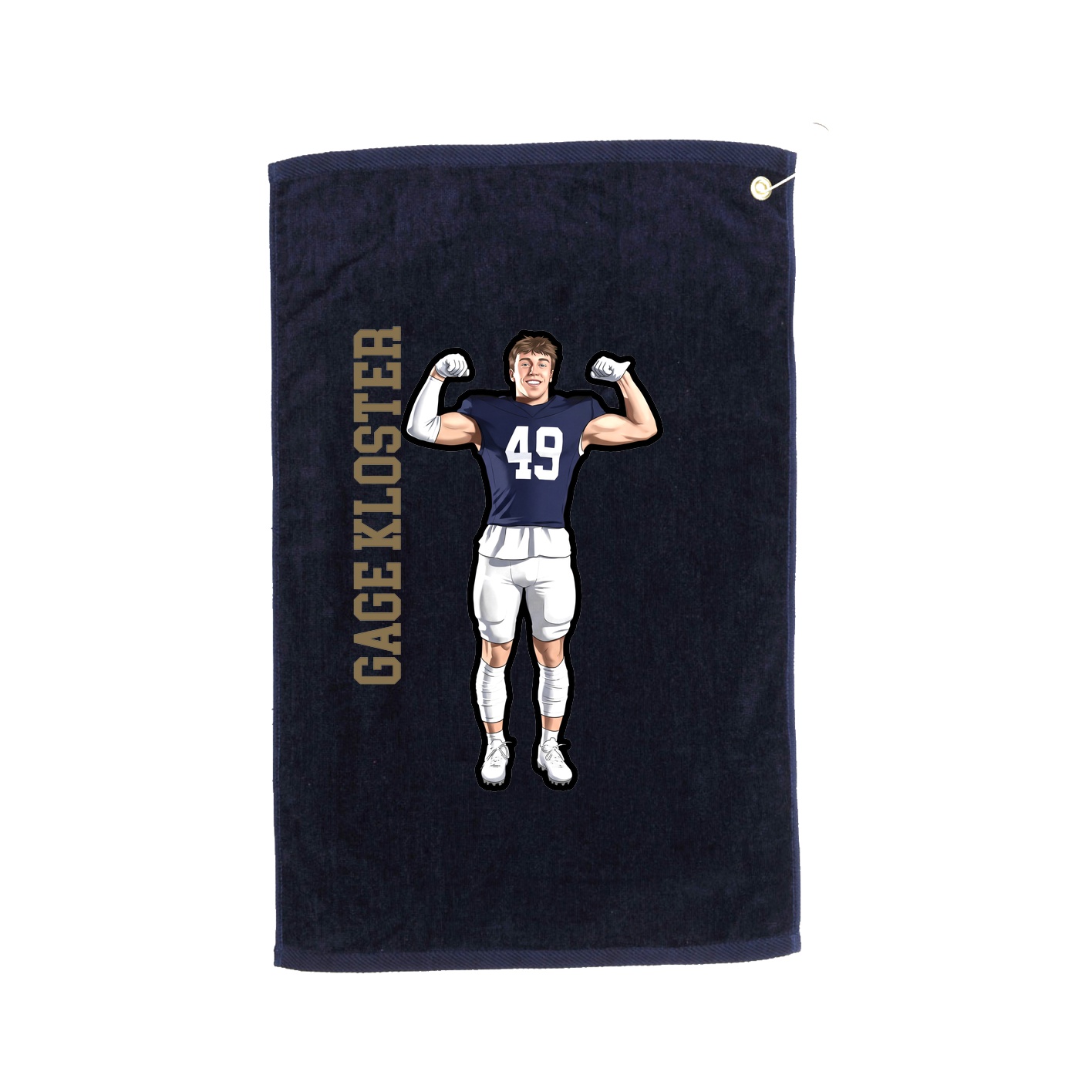 Terry Velour Golf Towel