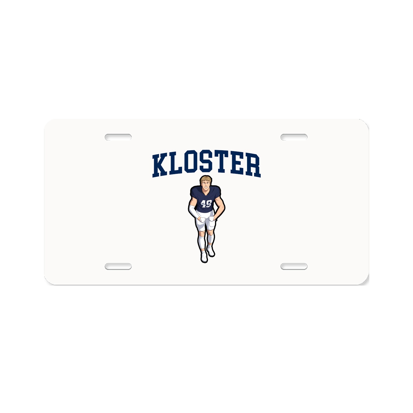 Aluminum License Plate