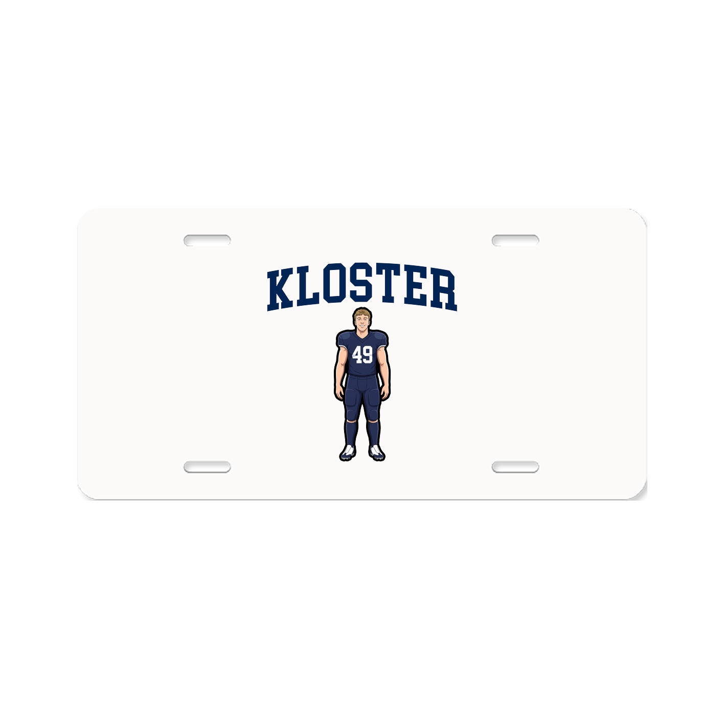 Aluminum License Plate