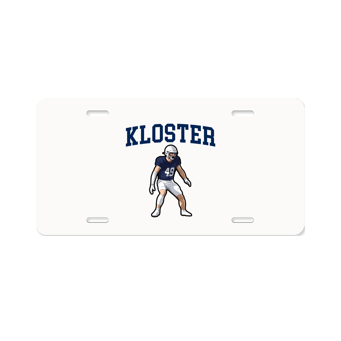 Aluminum License Plate