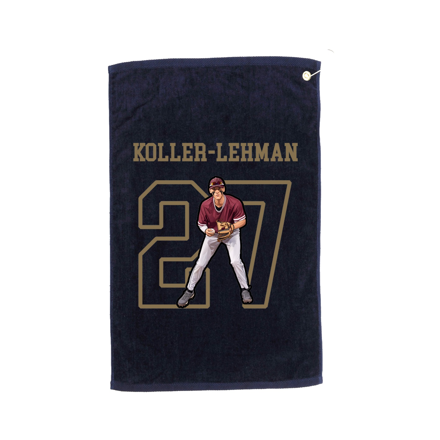 Golf Towel — Shirsey in Navy