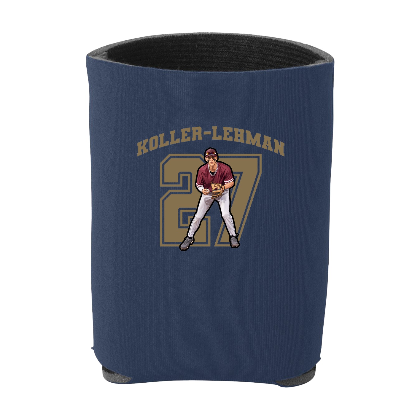 Can Holder — Number in Navy