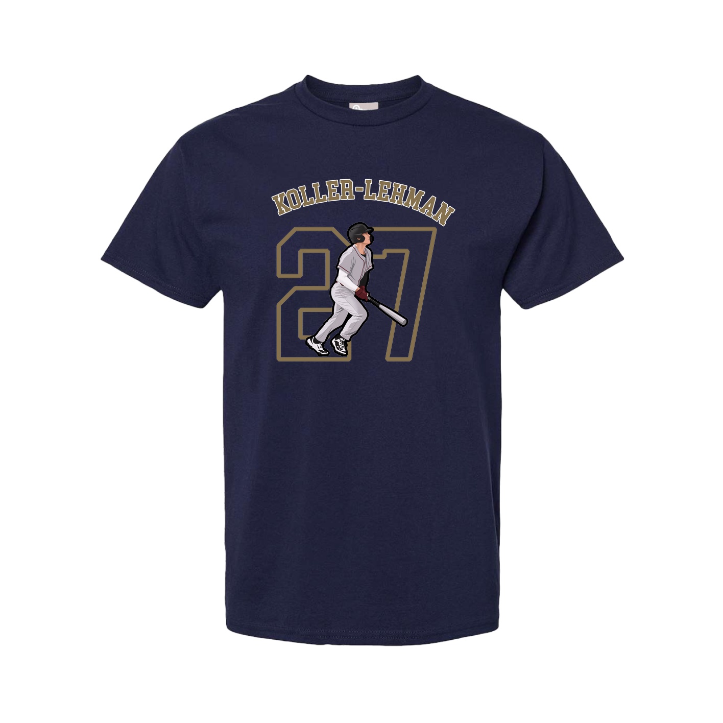 Youth Tee — Shirsey Arch in Navy