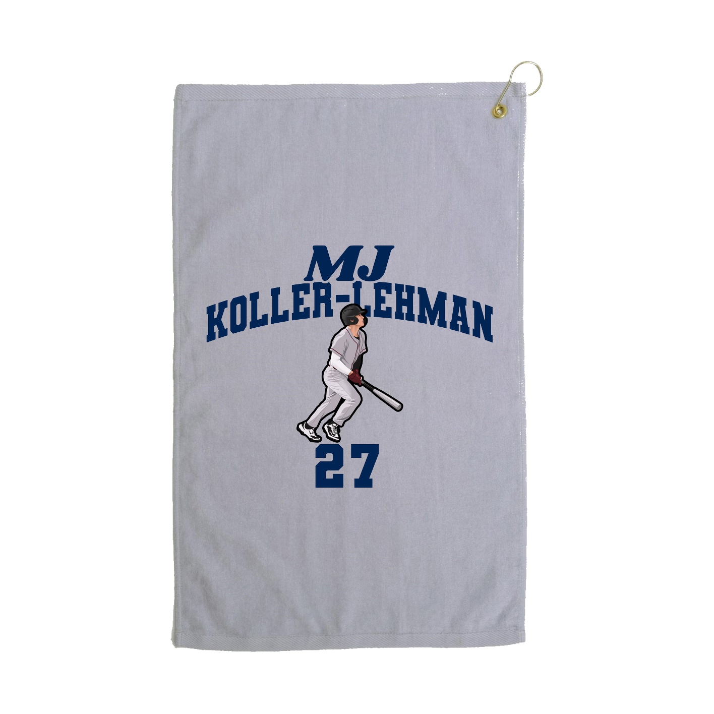 Golf Towel — Signature Arch in Grey