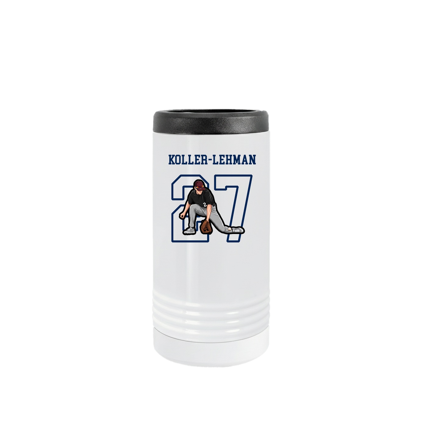 Slim Beverage Holder — Shirsey in White