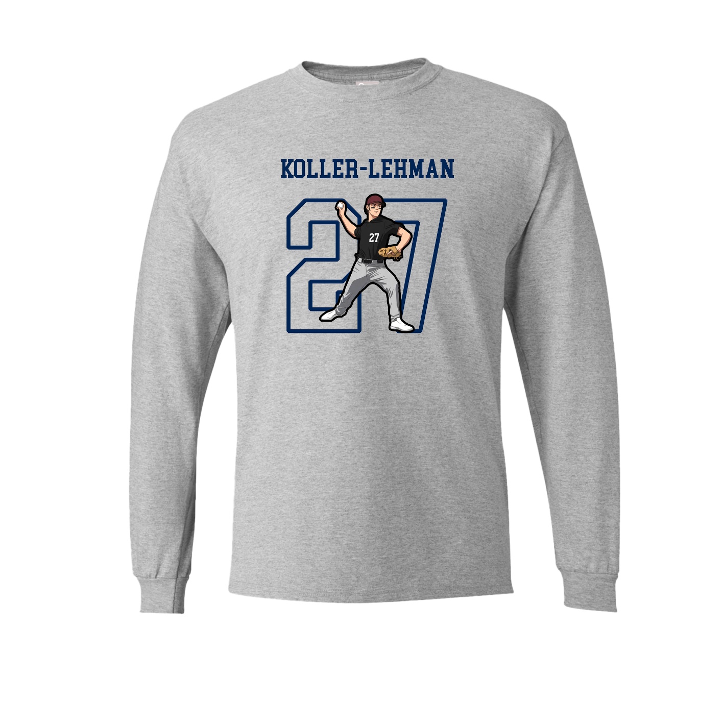 Long Sleeve Tee — Shirsey in Grey