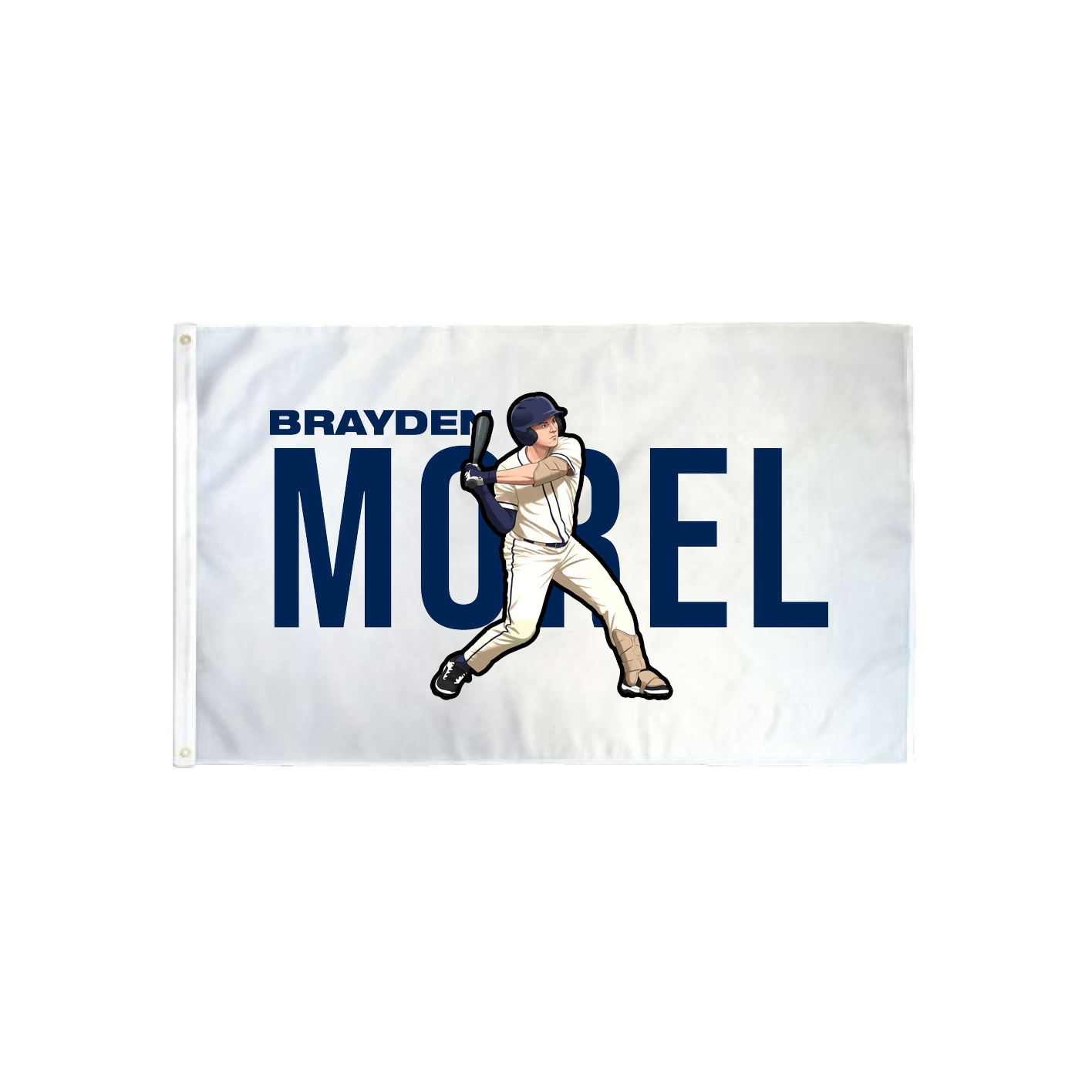 3x5 Flag — Player Name in Classic