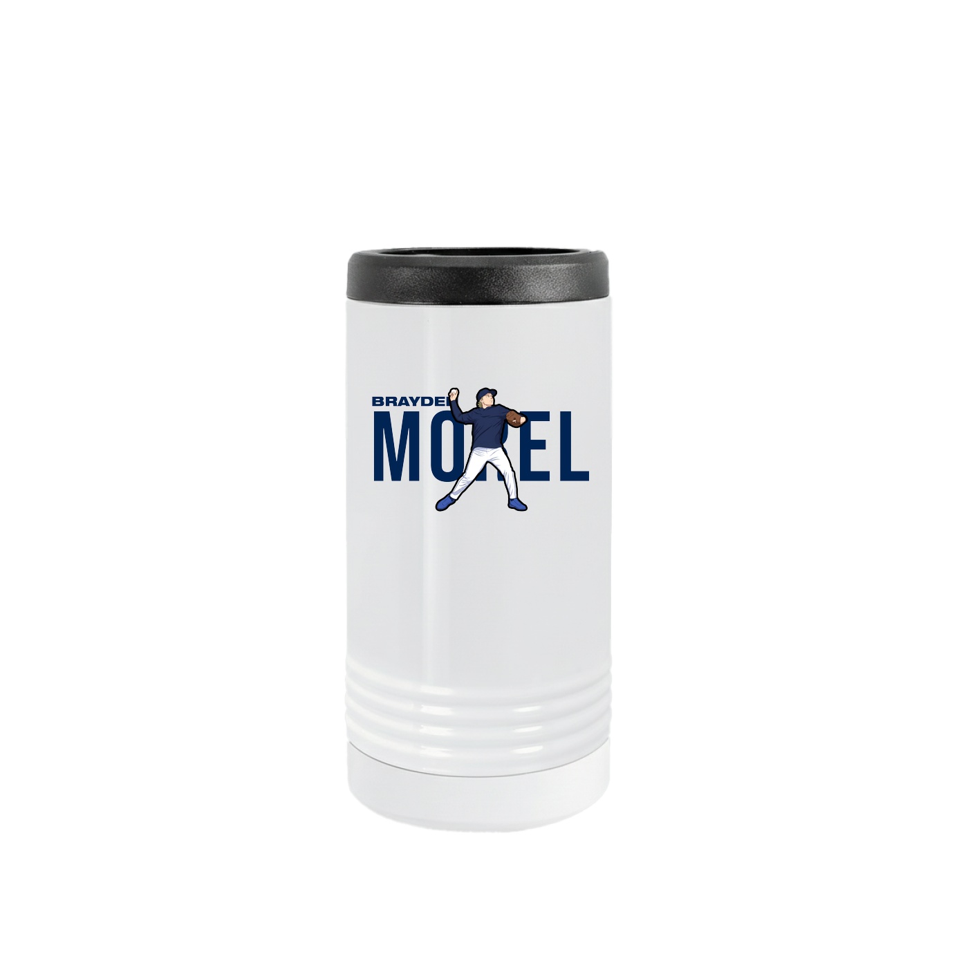 Slim Beverage Holder — Player Name in White