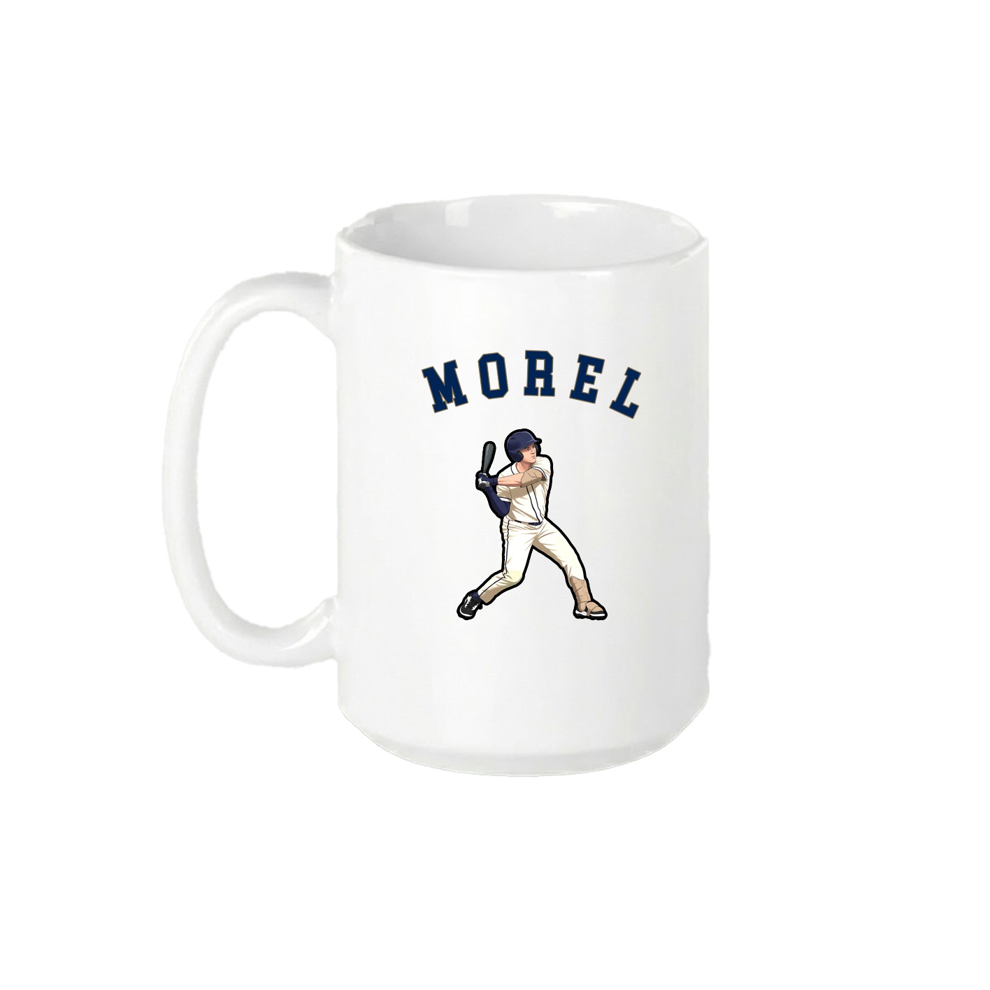 15oz Coffee Mug — Shirsey Arch in White