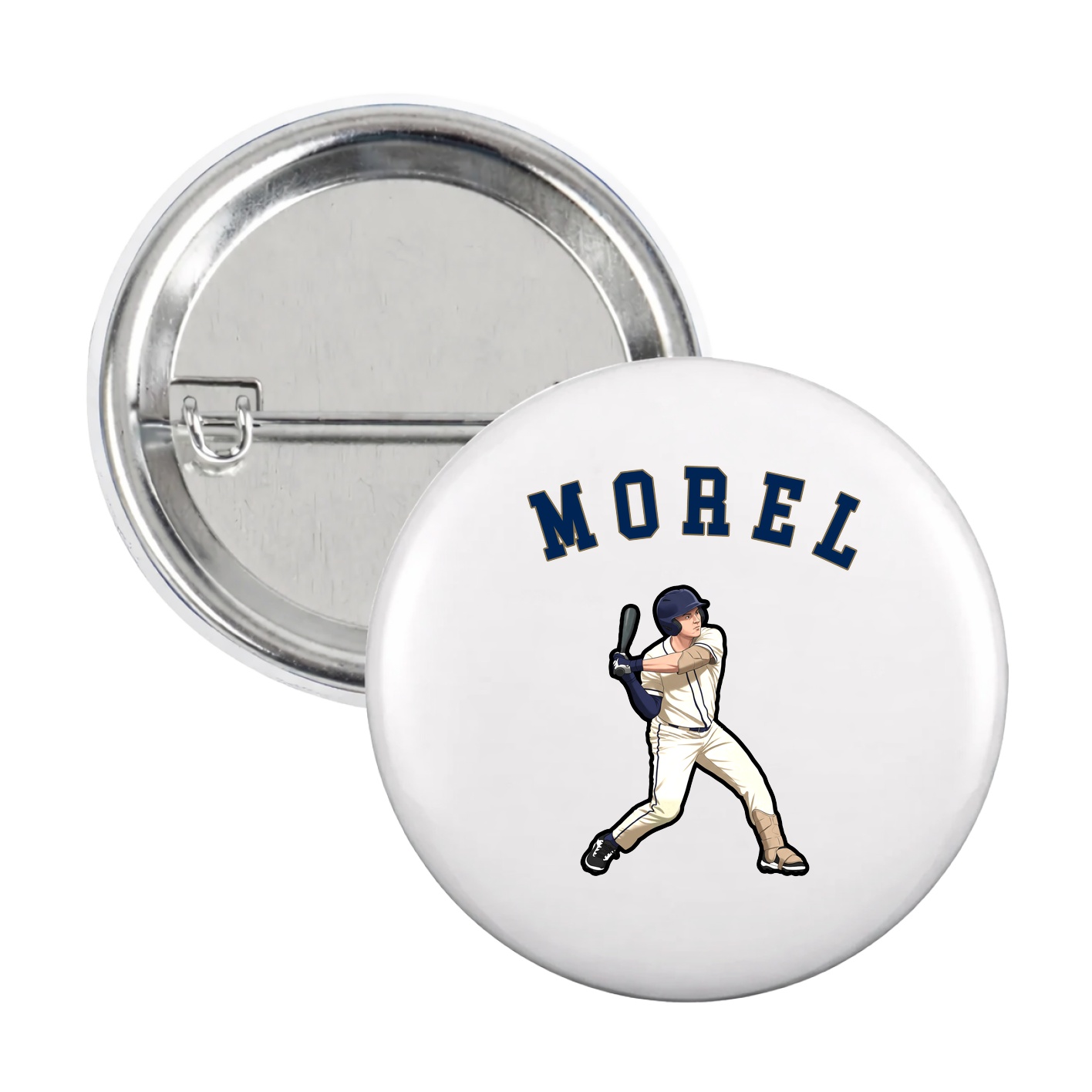 Game Day Button — Shirsey Arch in White