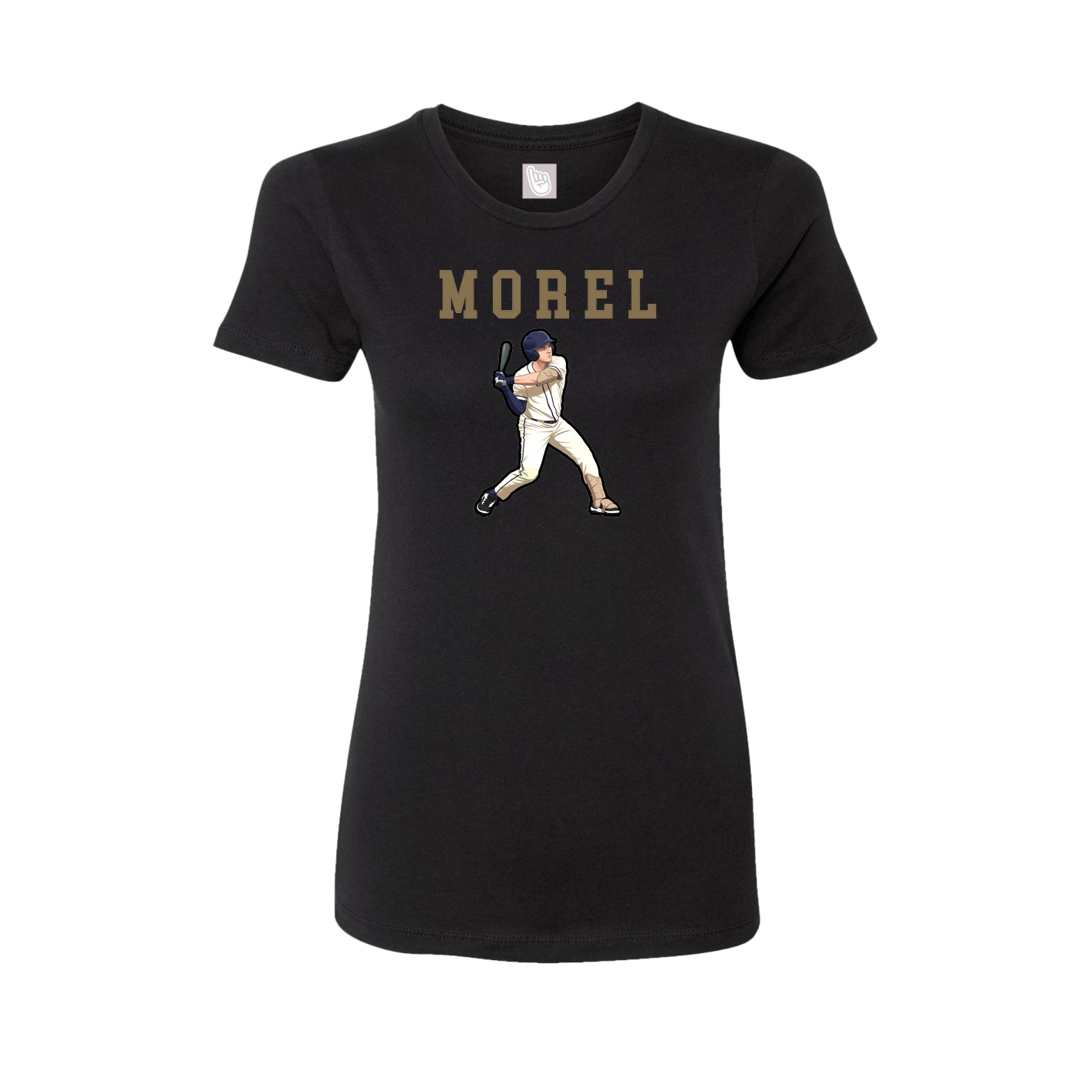 Fitted Women's Tee — Shirsey in Black