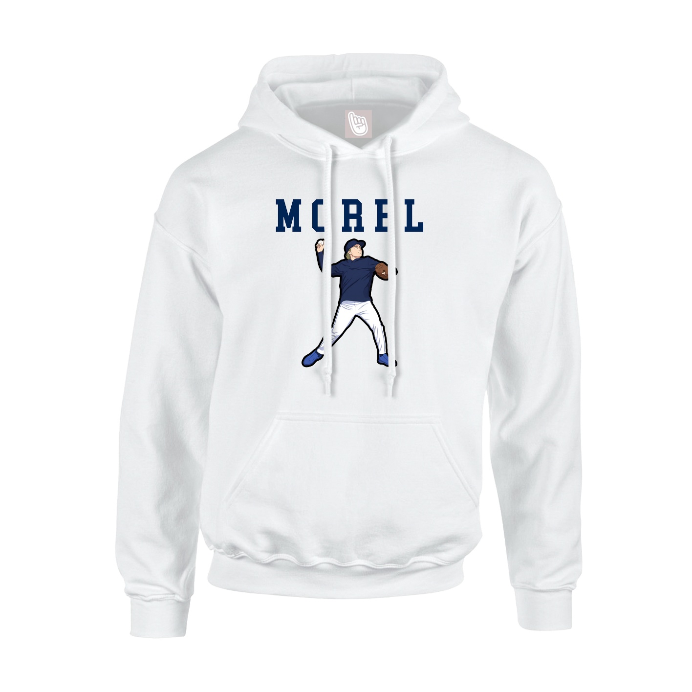 Youth Hoodie — Shirsey in White