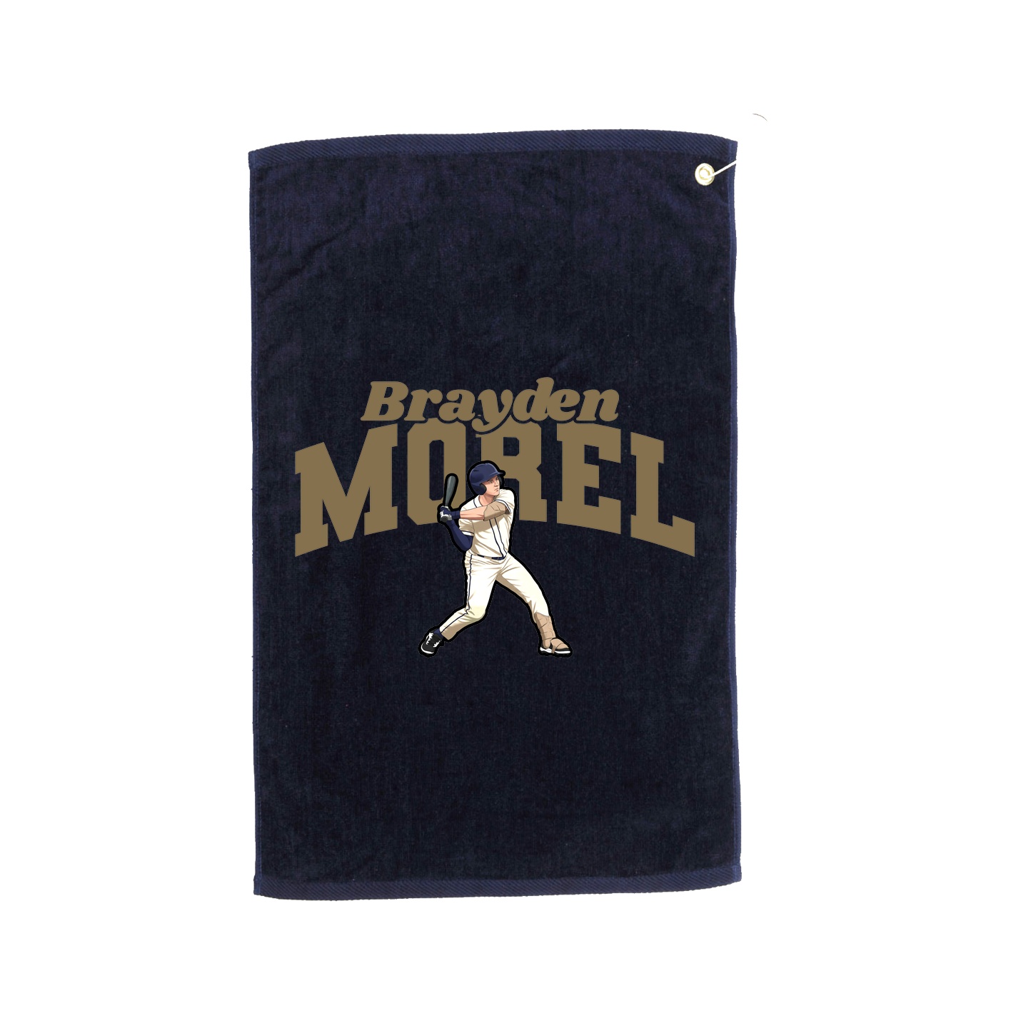 Golf Towel — Signature Arch in Navy