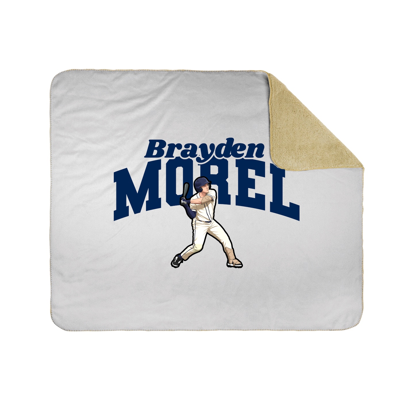 Throw Blanket — Signature Arch in White