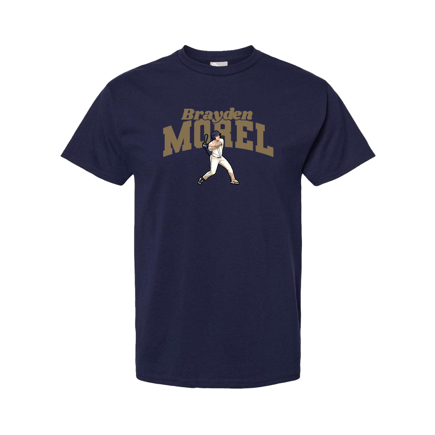 Youth Tee — Signature Arch in Navy