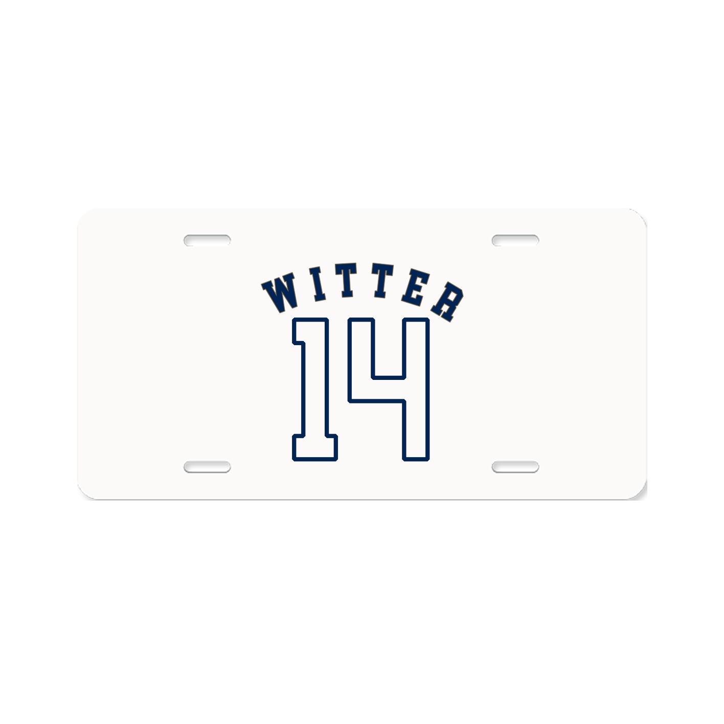 License Plate — Shirsey Arch in Classic