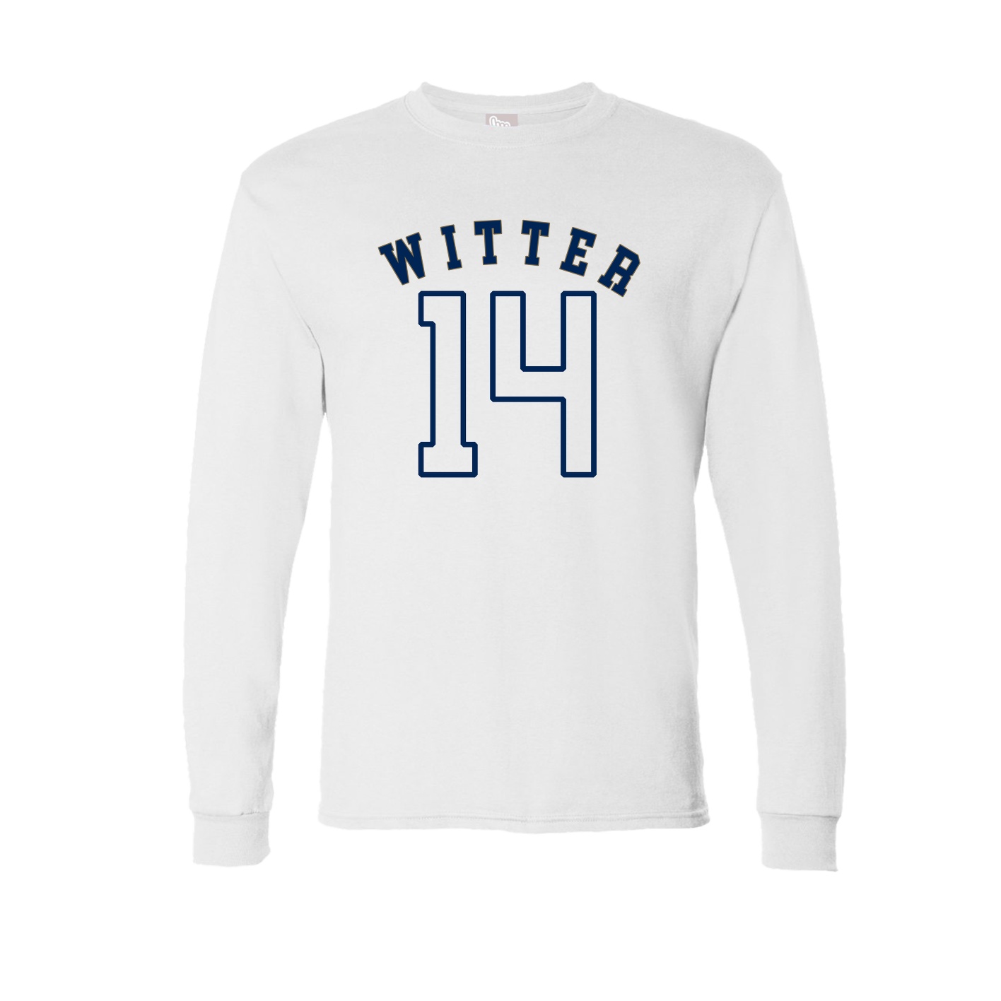 Long Sleeve Tee — Shirsey Arch in White
