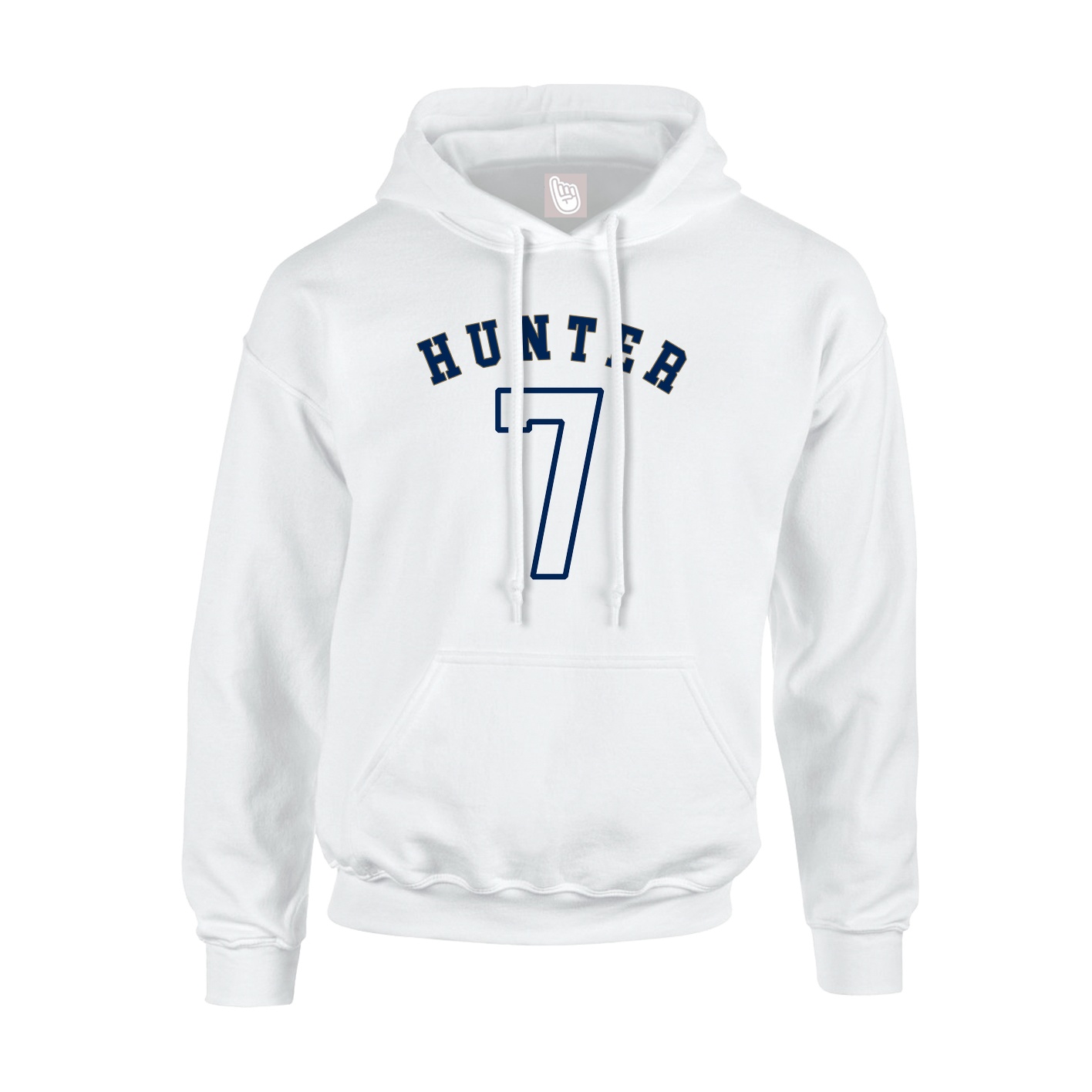 Hoodie — Shirsey Arch in White