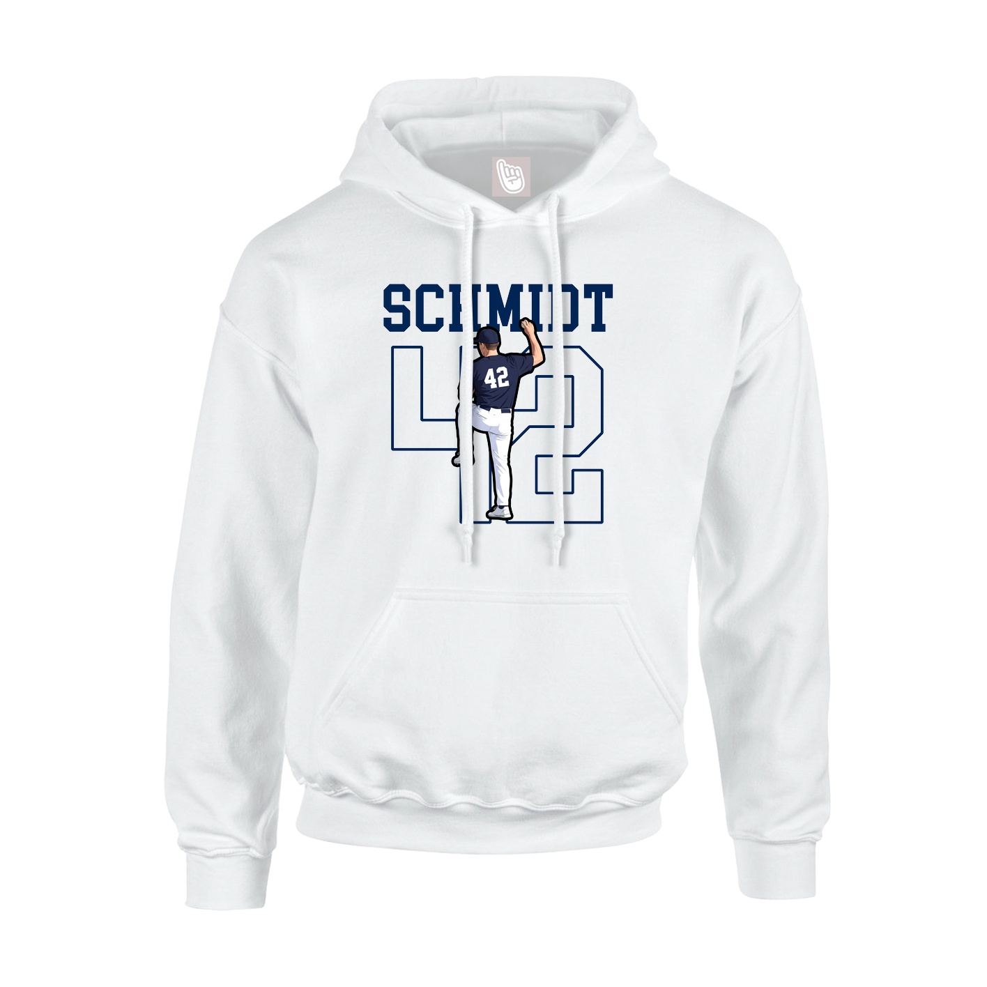 Hoodie — Shirsey in White