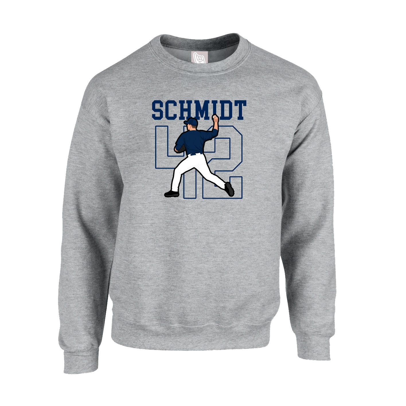 Fleece Crew — Shirsey in Grey