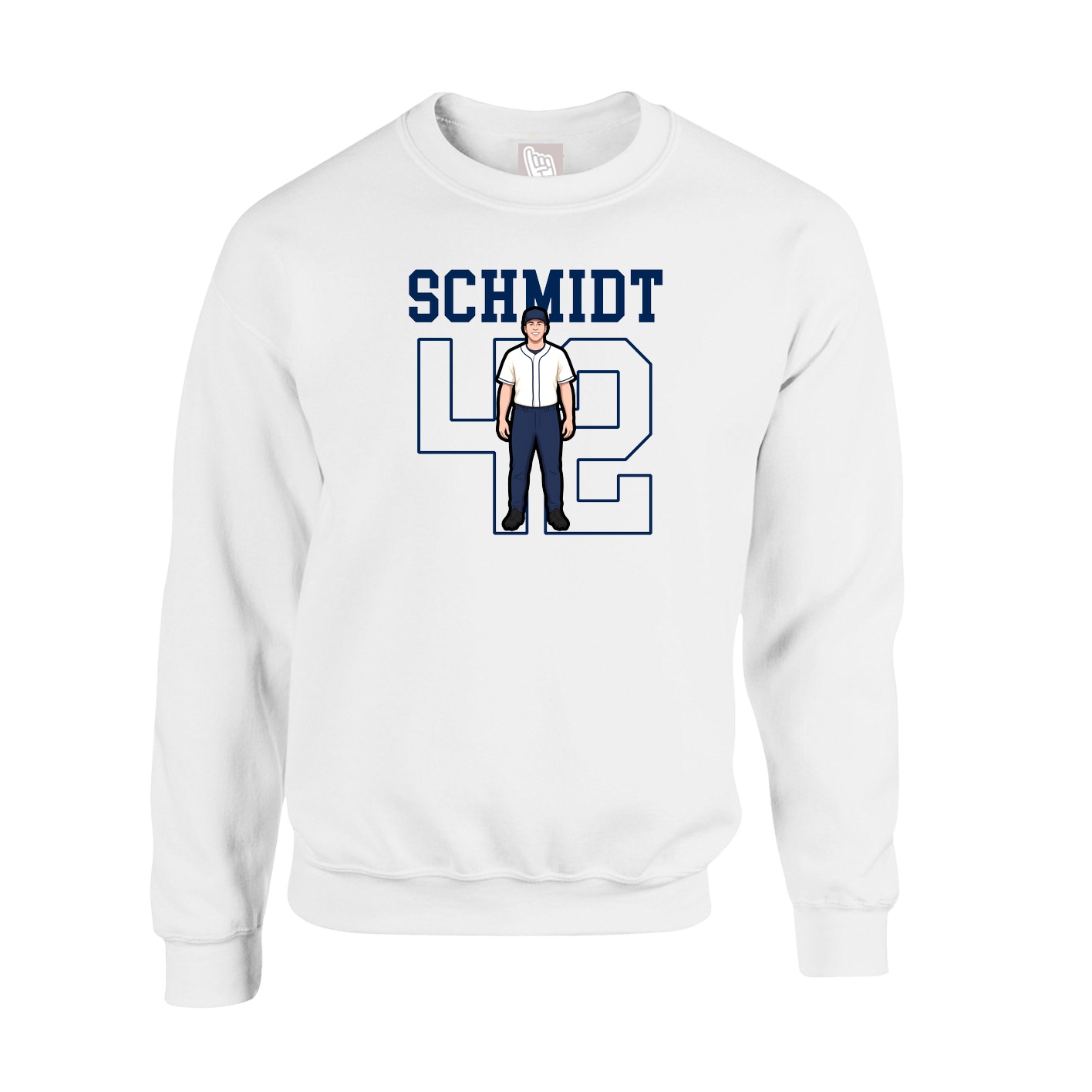 Fleece Crew — Shirsey in White