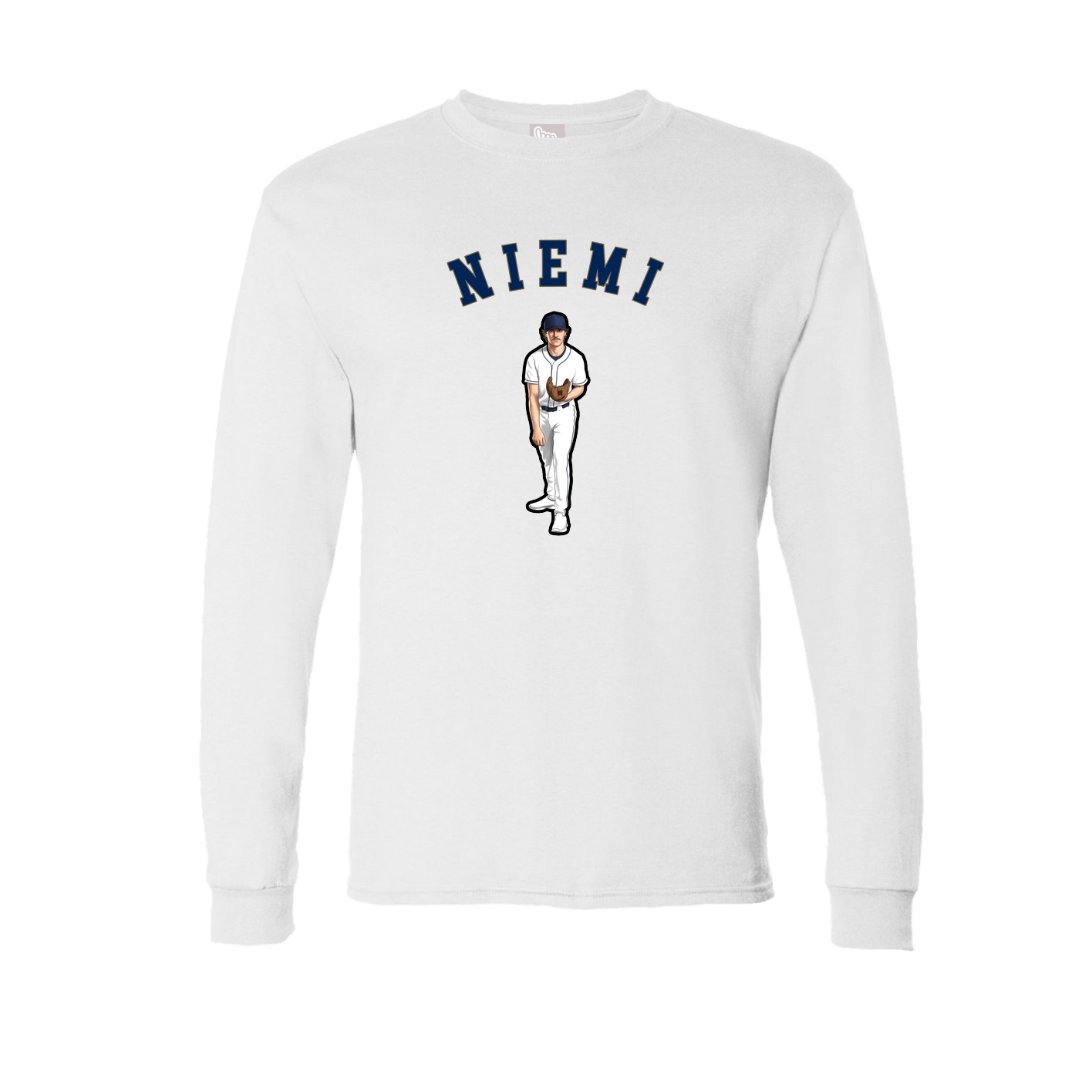 Long Sleeve Tee — Shirsey Arch in White