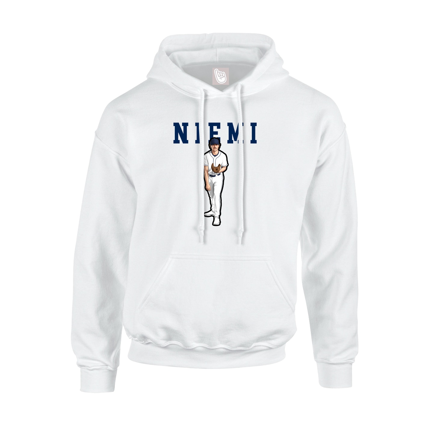 Hoodie — Shirsey in White