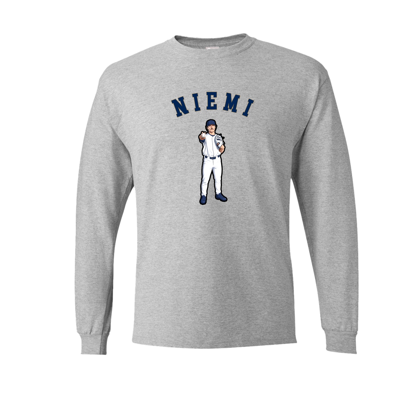 Long Sleeve Tee — Shirsey Arch in Grey