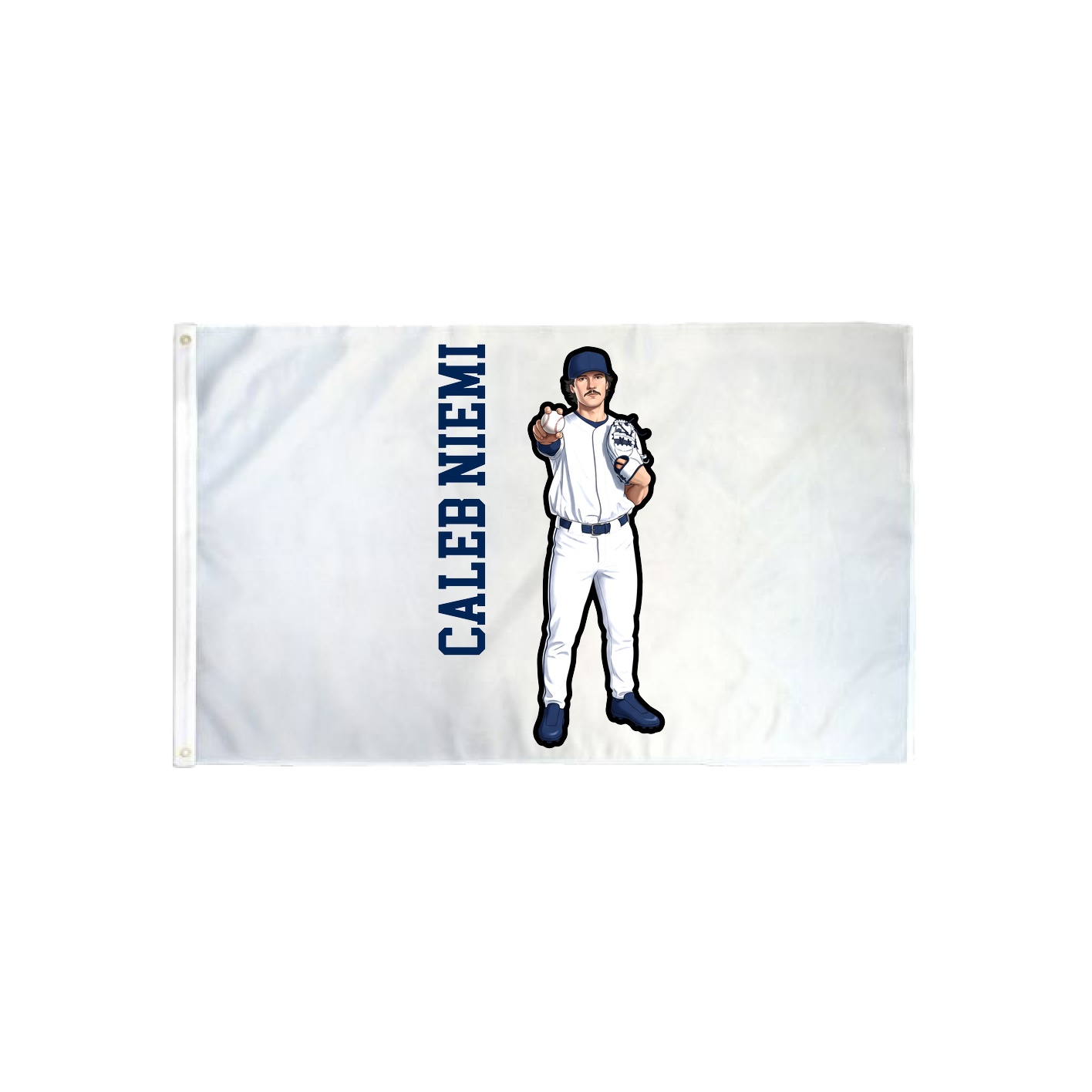 3x5 Flag — Name Vertical in Classic