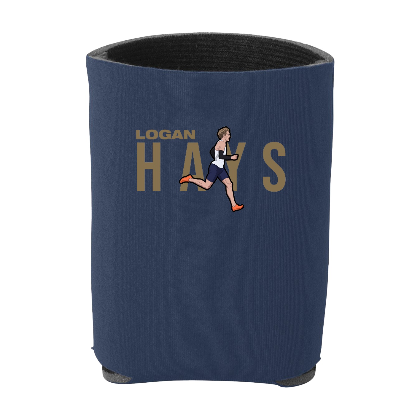 Can Holder — Player Name in Navy