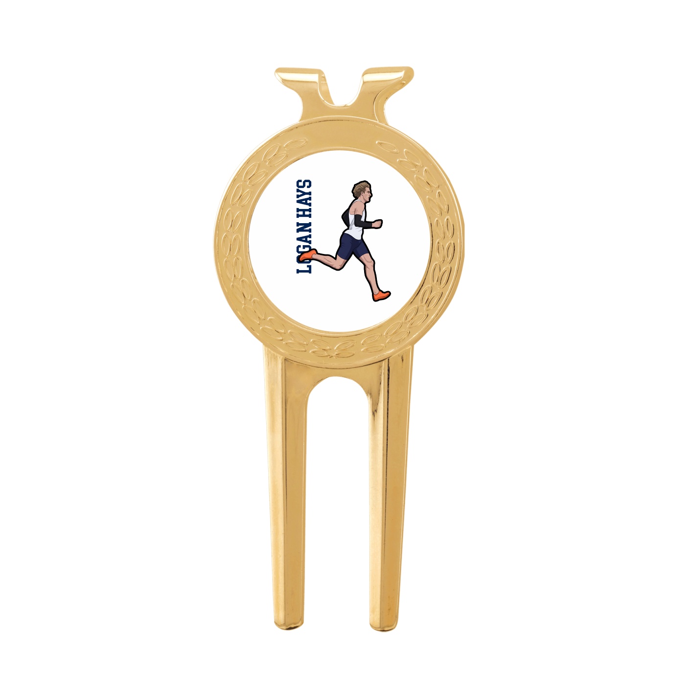 Divot Tool with Ball Marker — Name Vertical in Classic