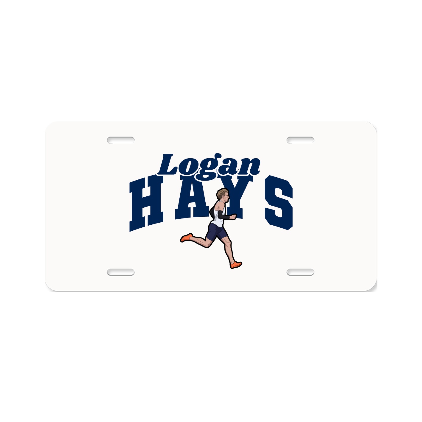 License Plate — Signature Arch in Classic