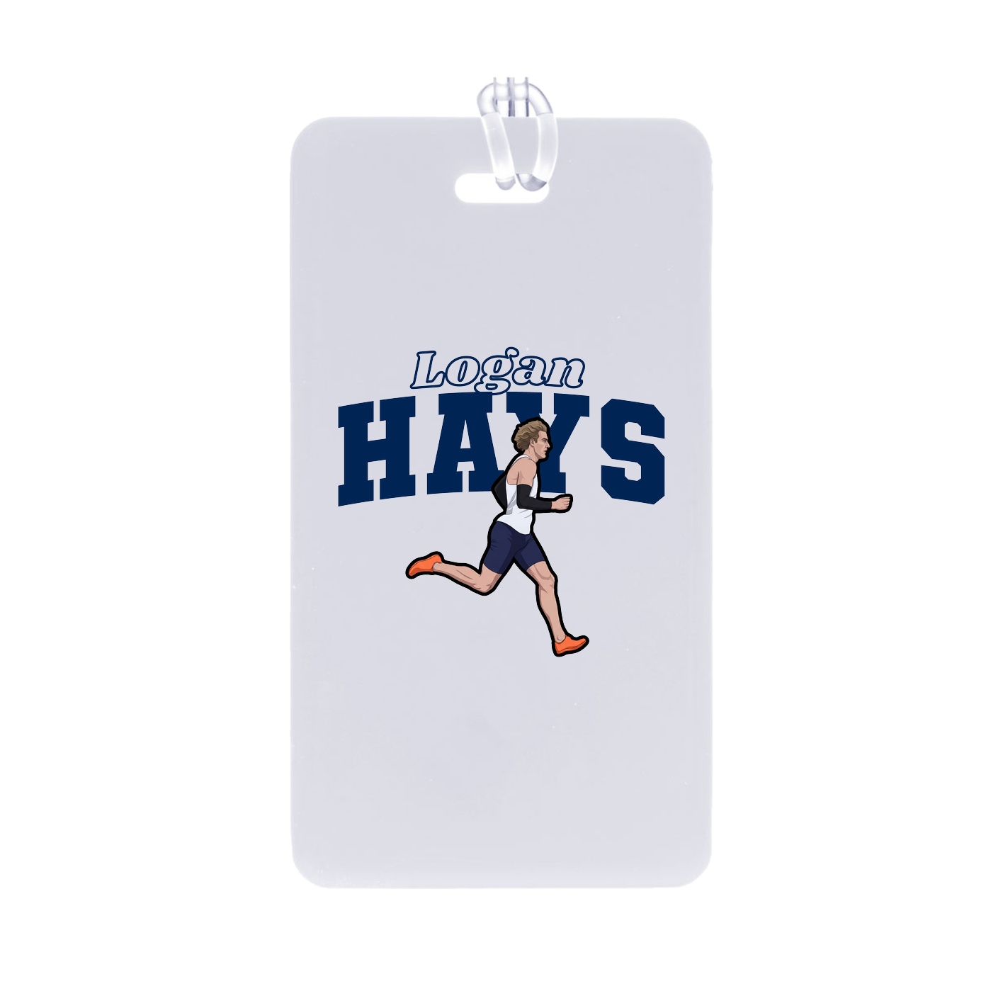 Bag Tag — Name Arch in Classic