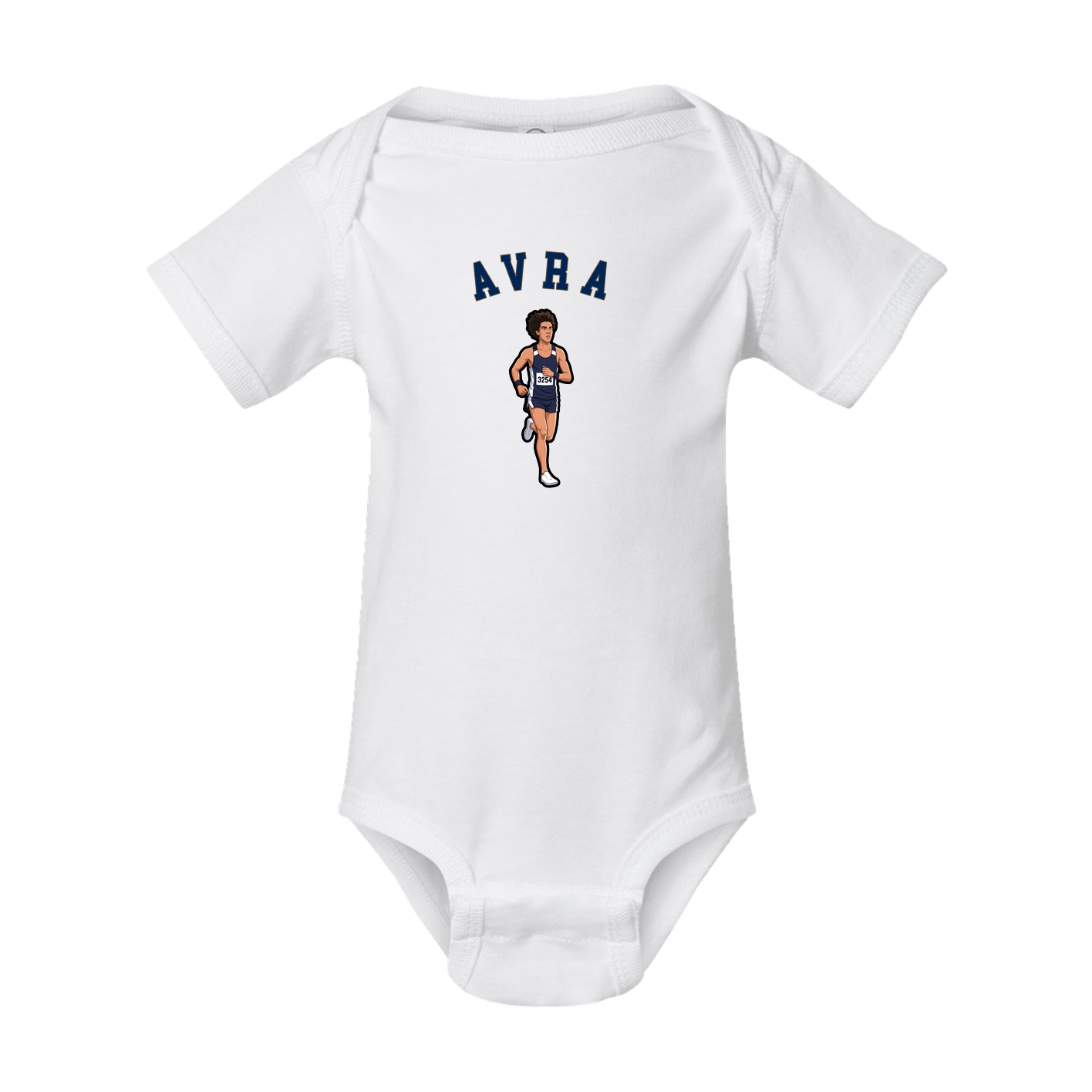 Baby Onesie — Shirsey Arch in White